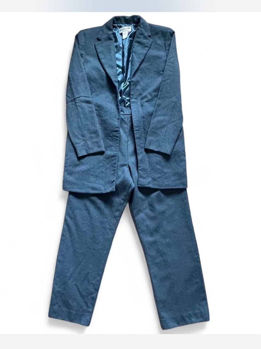 Vtg Pendleton 2pc Blazer & Pants Suit Virgin Wool Old Money Office Sz 10